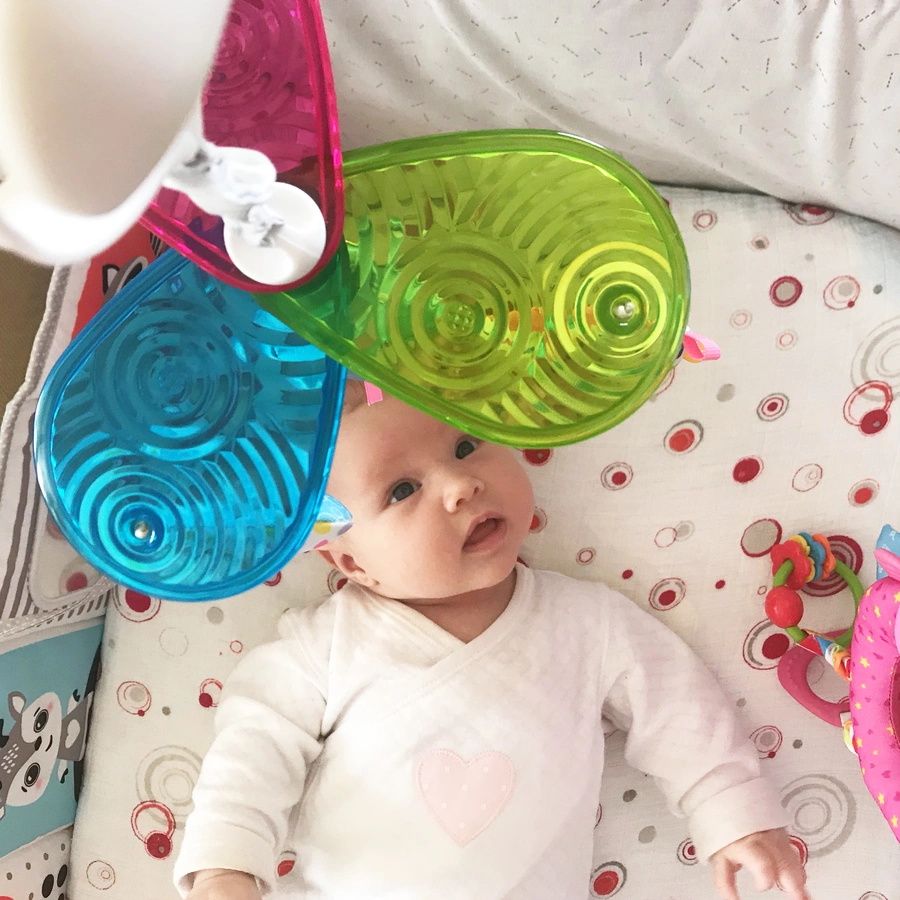 BENBAT Regenbogen Mobile Grab & Go für unterwegs