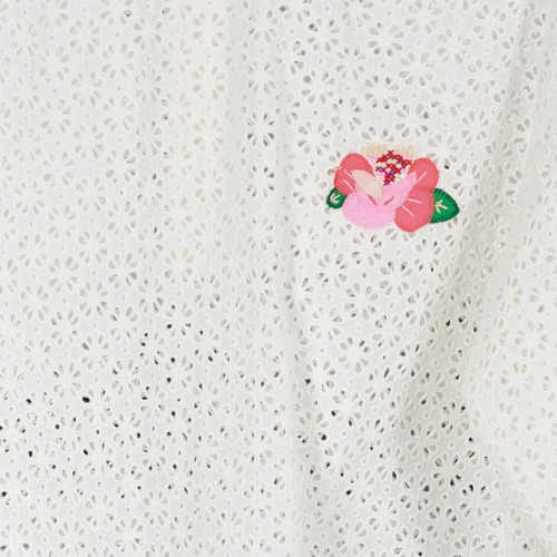 Manoush - FLOWER BADGE - Blanc