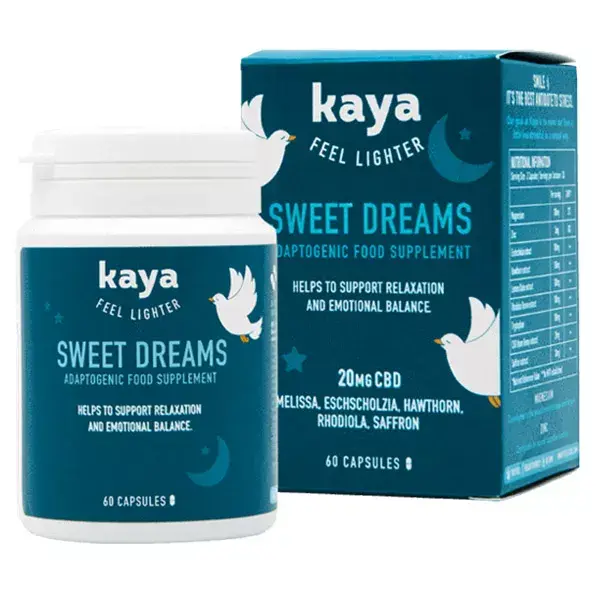 Kaya Sleep CBD 20mg 60 cápsulas
