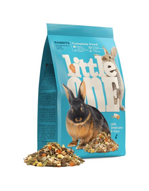 Little One Voer Voor Konijnen - Konijnenvoer - 900 g