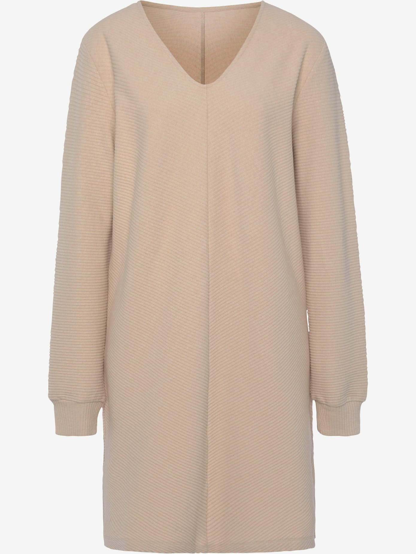 Robe en matière sweat robe sweat en qualité côtelée