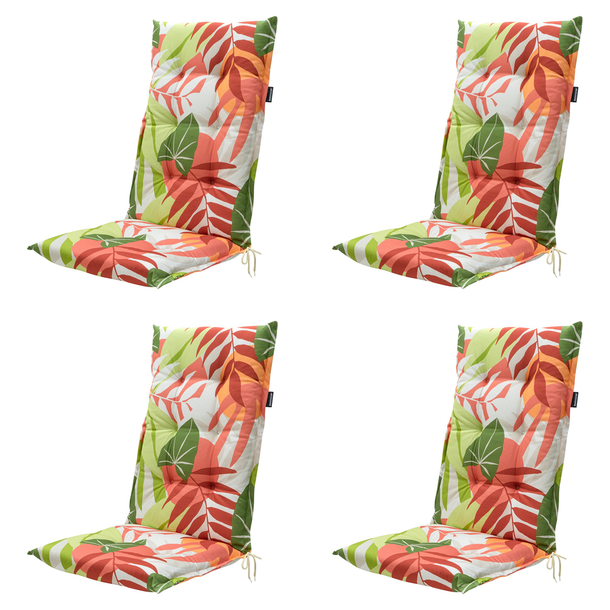 Madison Iven terra Tuinstoelkussen - Set van 4