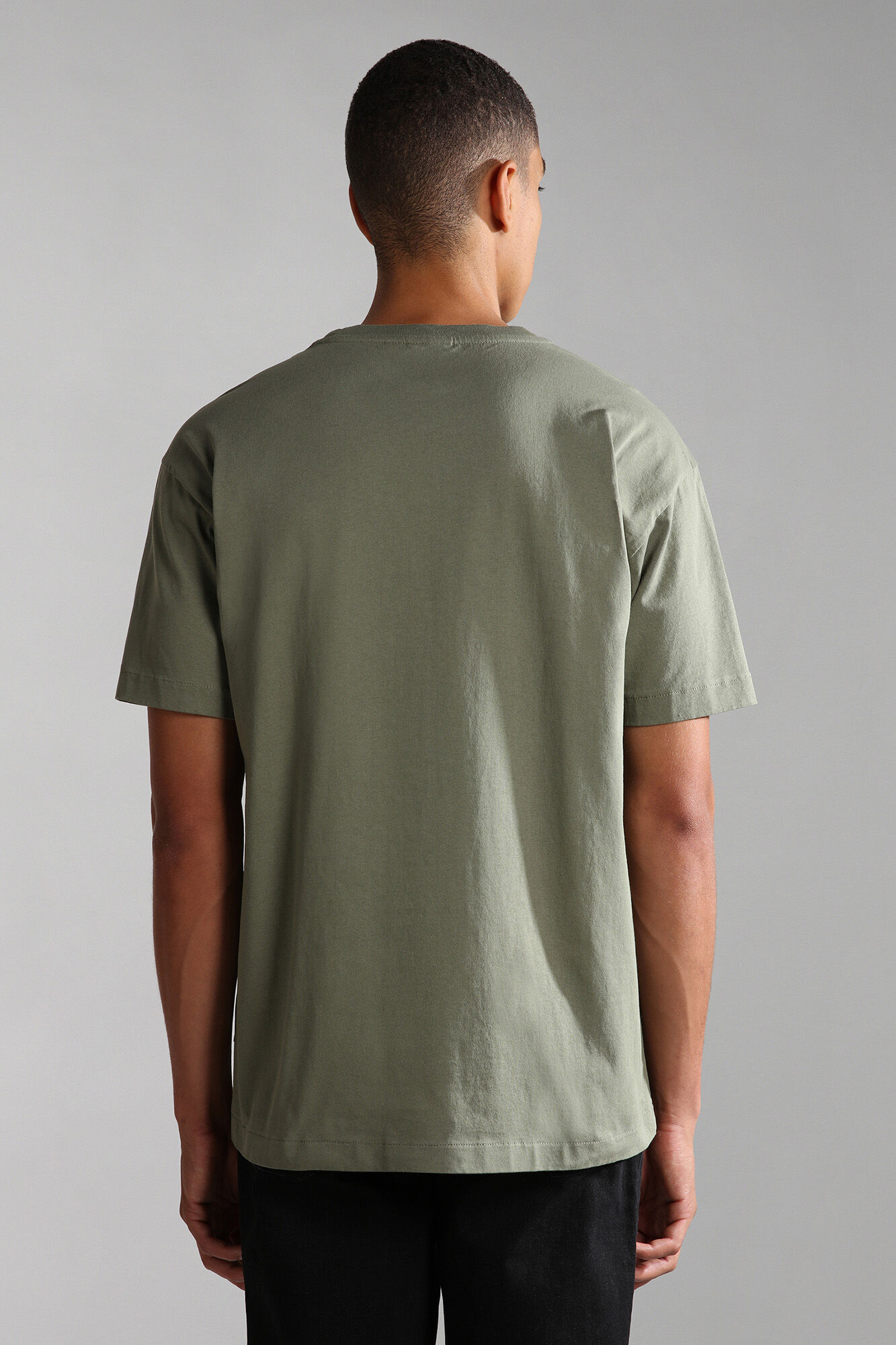 Camiseta Box de Manga Curta - Verde
