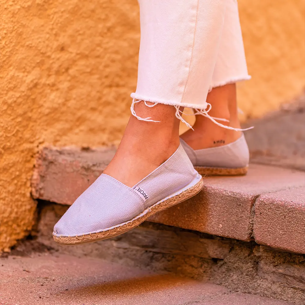 Espadrille Grise
