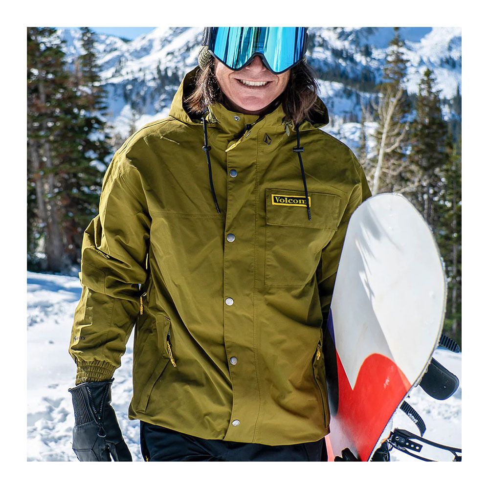Volcom LONGO GORE-TEX - Veste ski Homme moss
