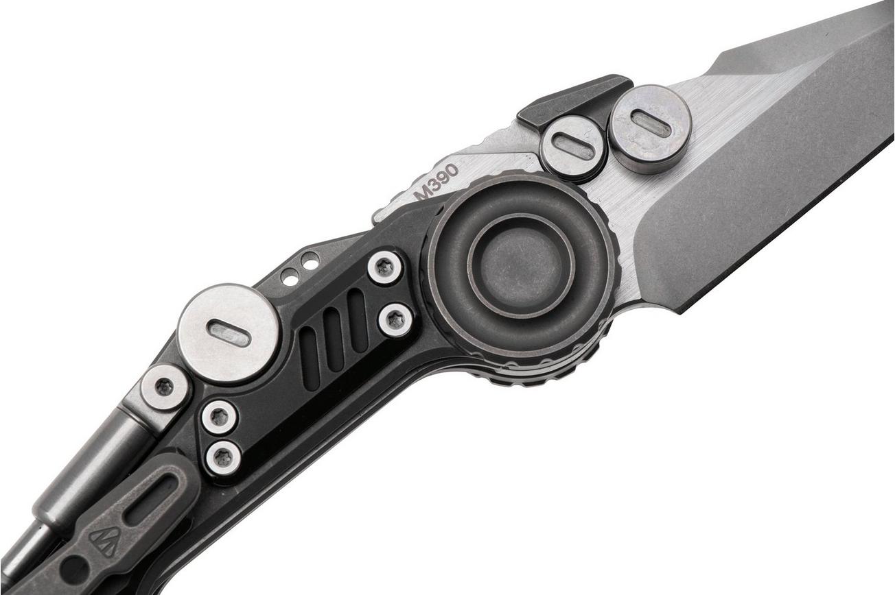 NOC Knives Shuukaku MT-1105 Two Tone M390, Titanium Black Inlay, zakmes
