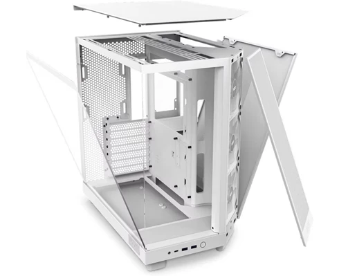 NZXT H6 Flow RGB Dual Chamber White