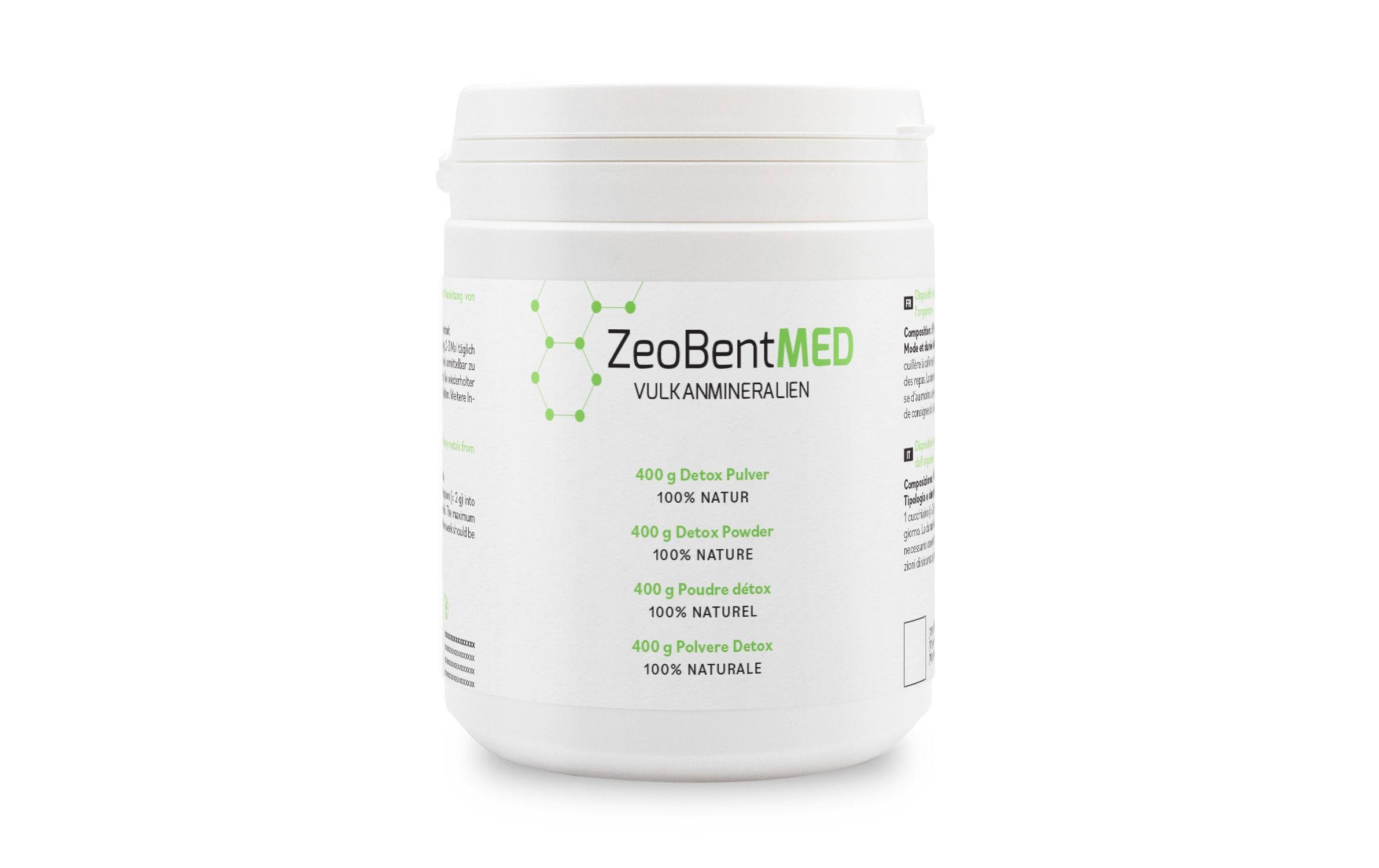 Vulkanmineralien Detox Pulver 400 gNatürliches Medizinprodukt