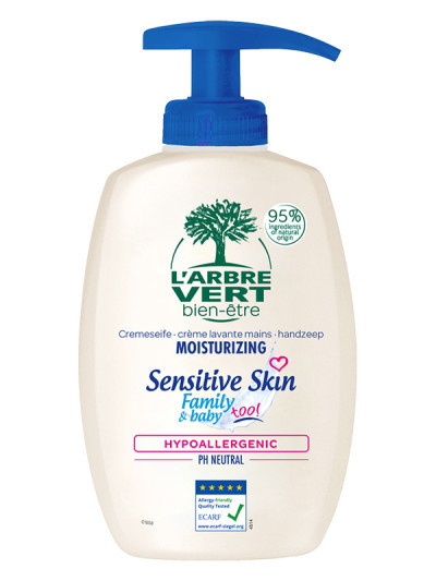 L'ARBRE VERT Öko Handseife flüssig Sensitive Skin Disp 300 ml