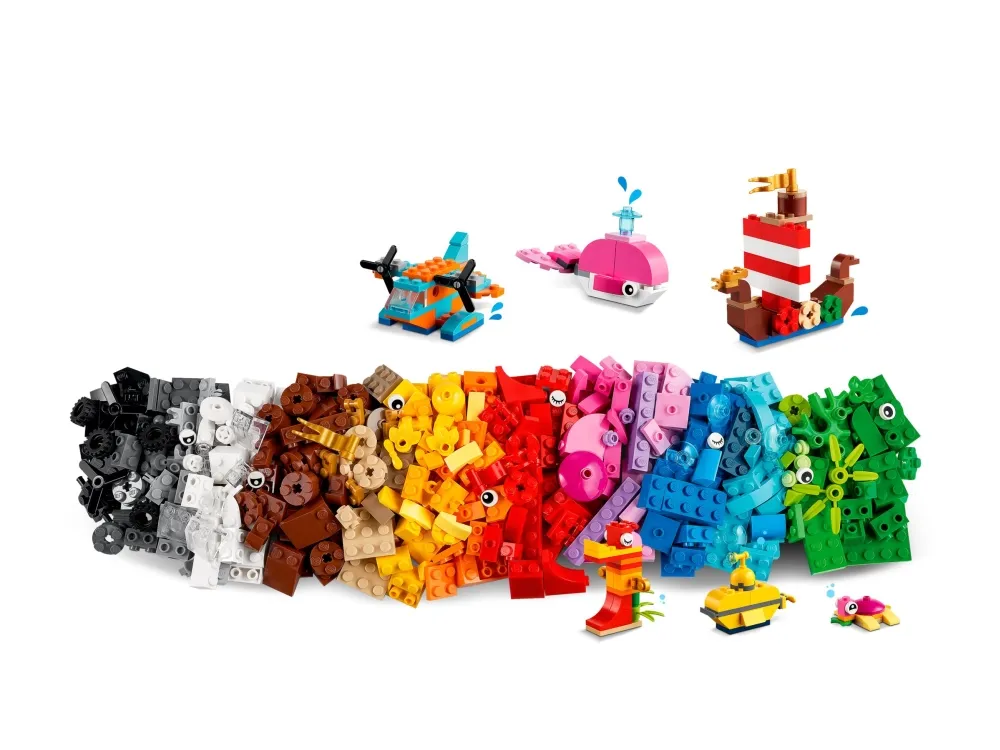 LEGO CLASSIC 11018 - Kreativt hav-sjov