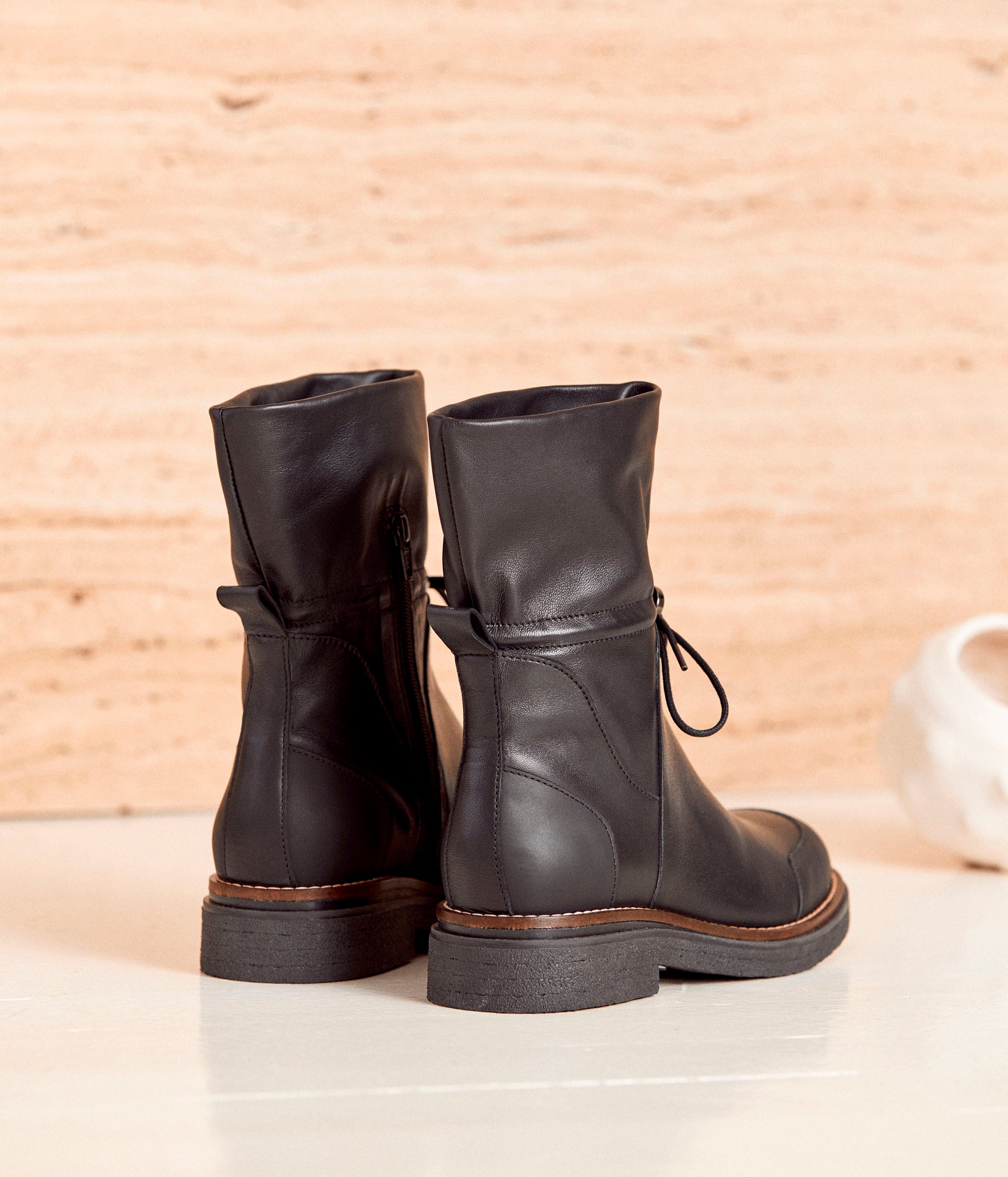 Boots noirs Aliénor