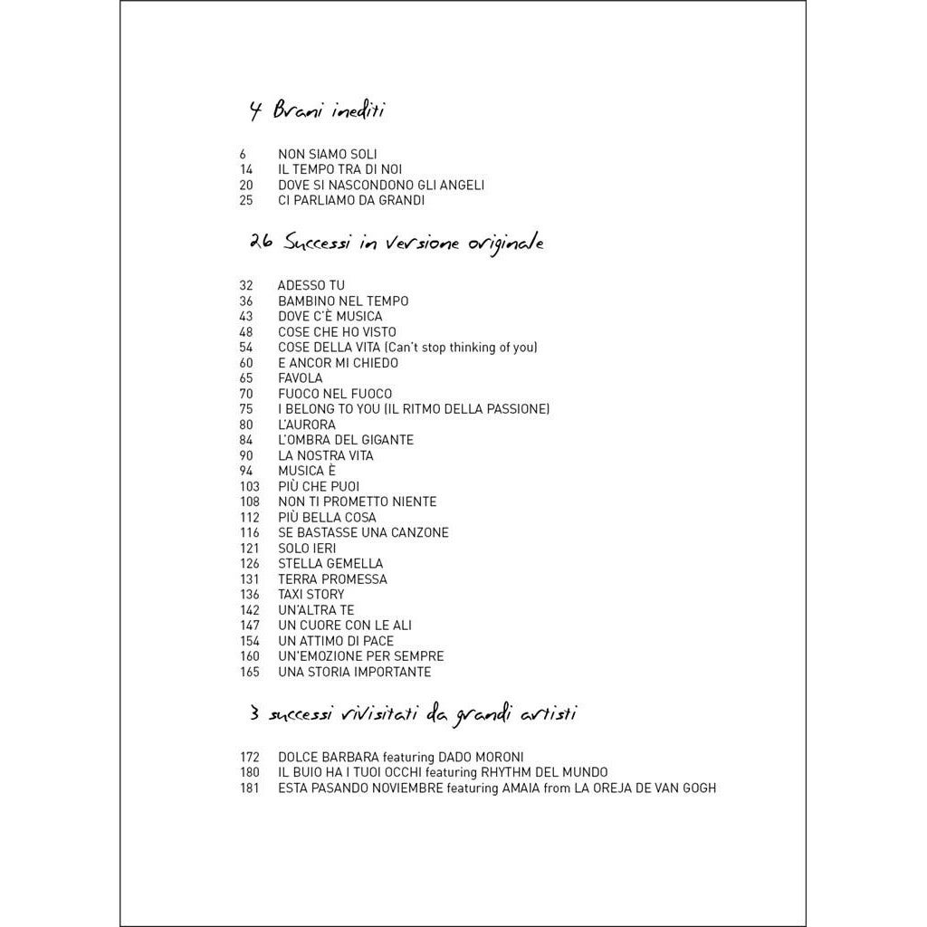 Hal Leonard The Best of Eros Ramazzotti E2 songboek voor piano, gitaar en zang