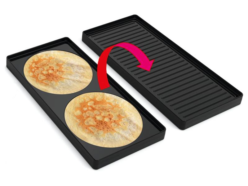 Koenig Racletteofen für 8 Personen Pizza/Raclette-Grill 4-in-1