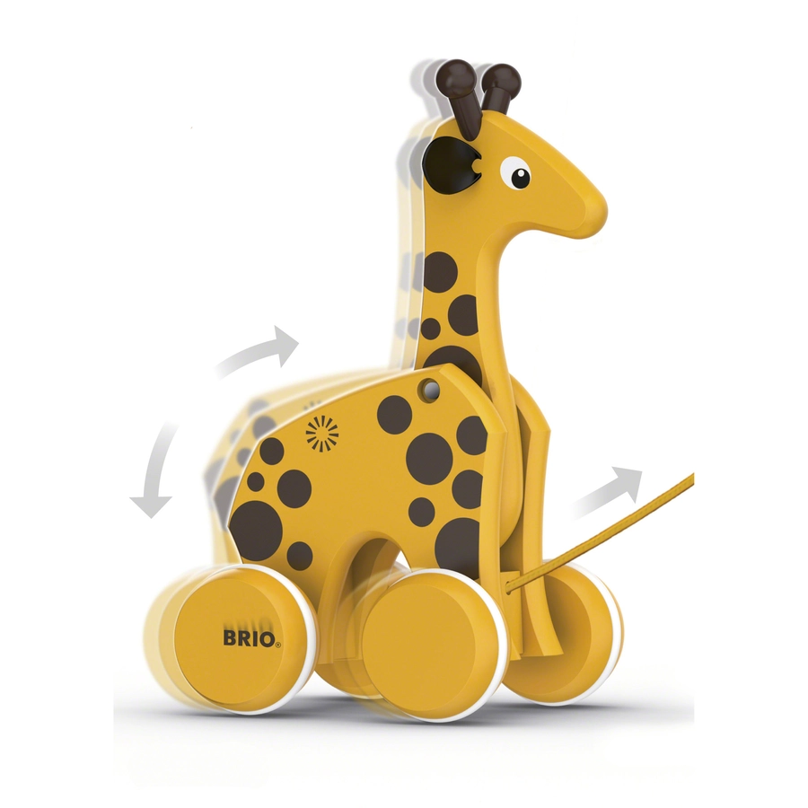 BRIO® Nachzieh Giraffe 30200