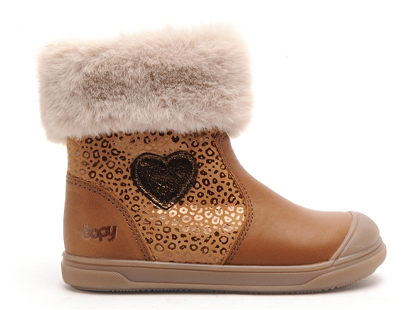 Bopy bottes bebe fille rosalia marron
