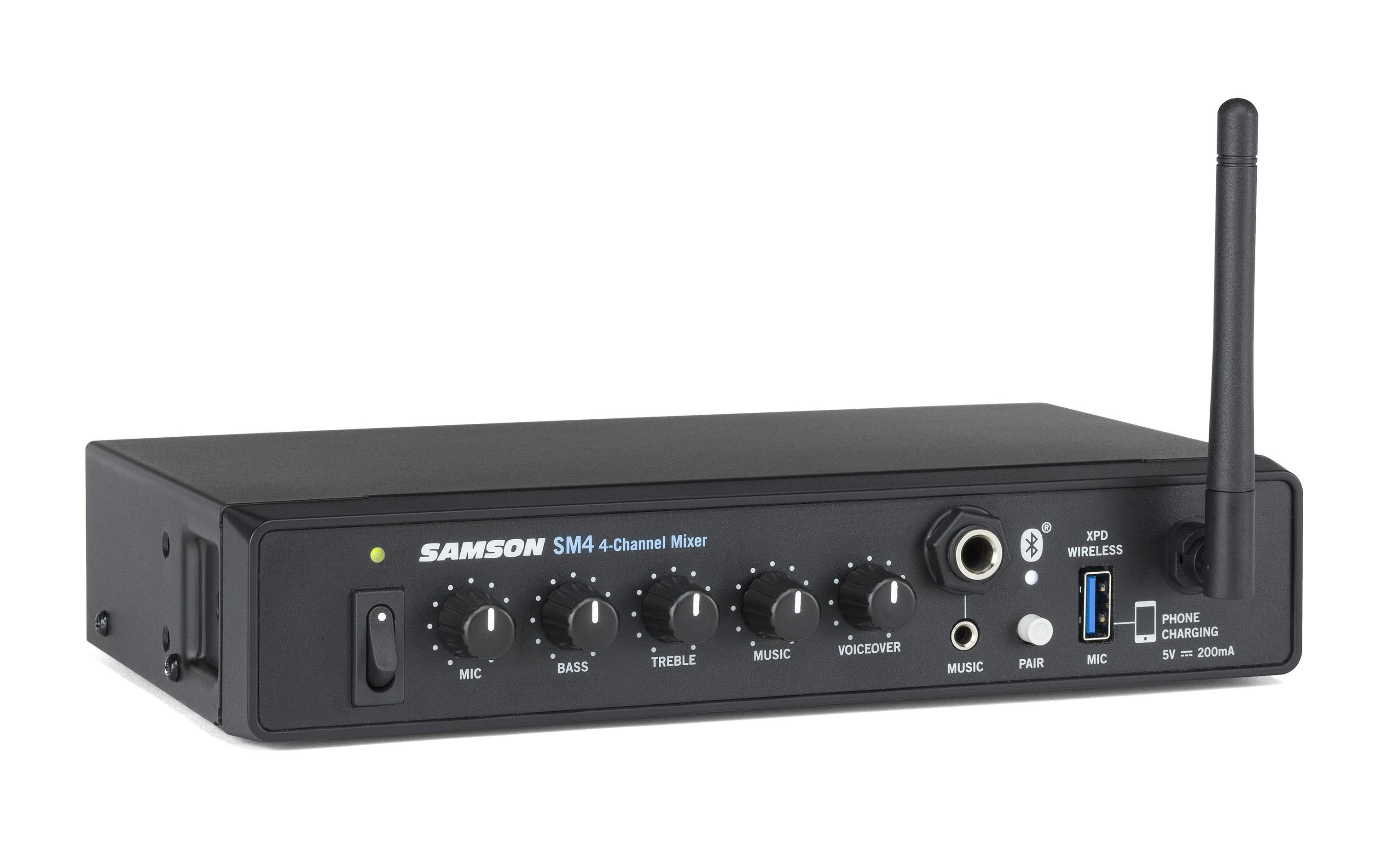 Mischpult SM4<br>4-Kanal Mixer