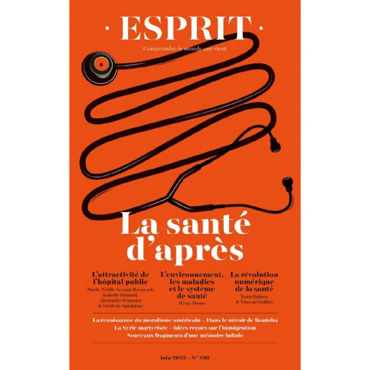 Esprit, n° 498. La santé d'après · Occasion