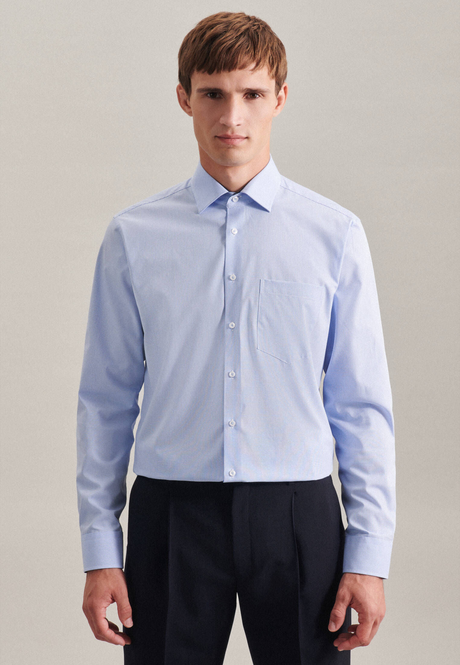 Seidensticker| Herren Business Hemd Regular