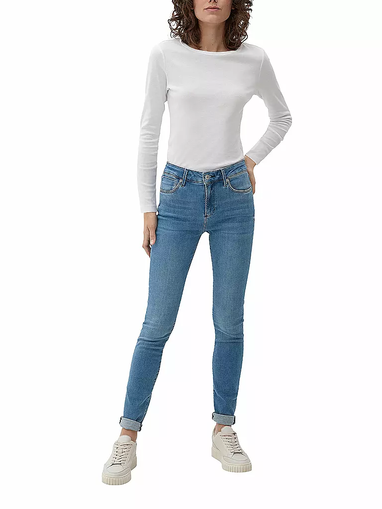 S.OLIVER Jeans Skinny Fit blau