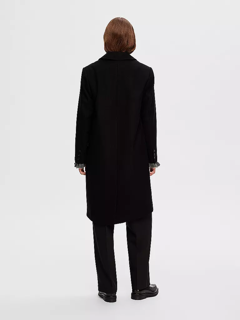 SELECTED FEMME Wollmantel SLFALMA  schwarz
