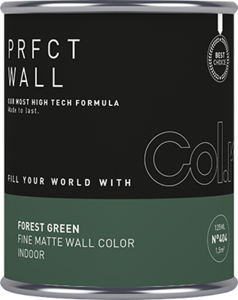 VEGGMALING COL.R PRFCT N.404 0,125L FOREST GREEN