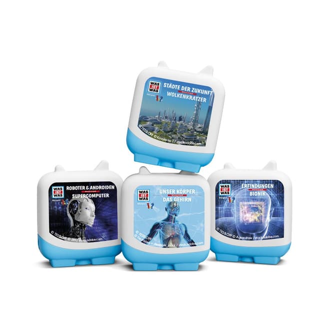 tonies® - Clever Tonies - Was ist Was - 4er Set -Toniefiguren