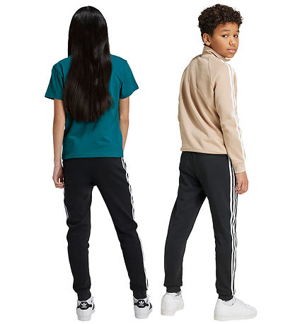 adidas Originals Jogginghosen - Trefoil - Schwarz/Weiß