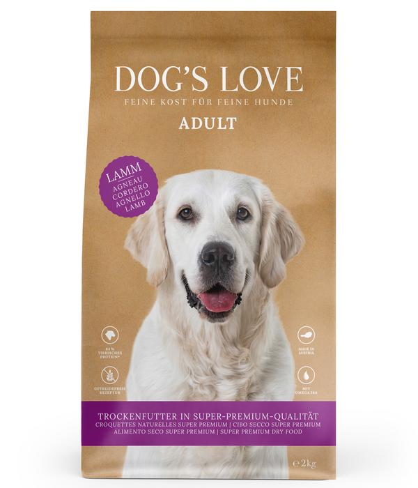 DOG'S LOVE Trockenfutter für Hunde Adult