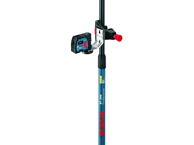 Bosch BT 350 Professional - Laservaterpas monopod - 3 sektioner - teleskopisk - aluminium