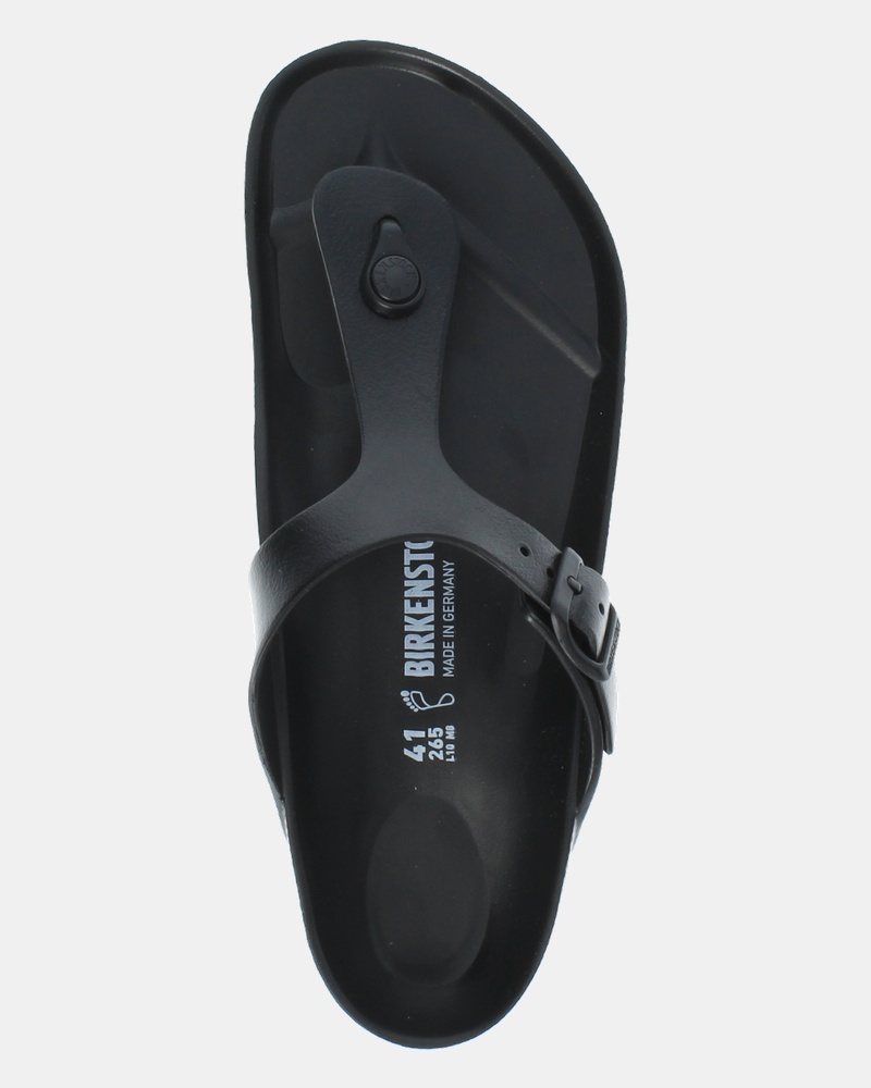 Birkenstock Eva Gizeh Sandalen  - zwart