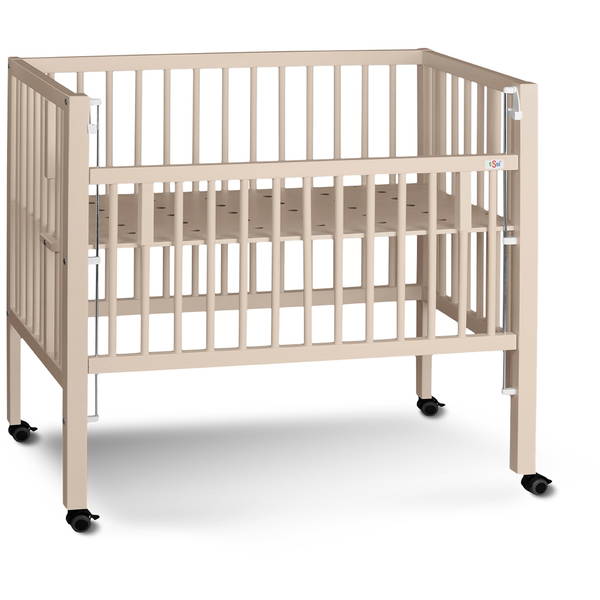 tiSsitiSsi   Beistellbett MAXI Boxspring seiden beige