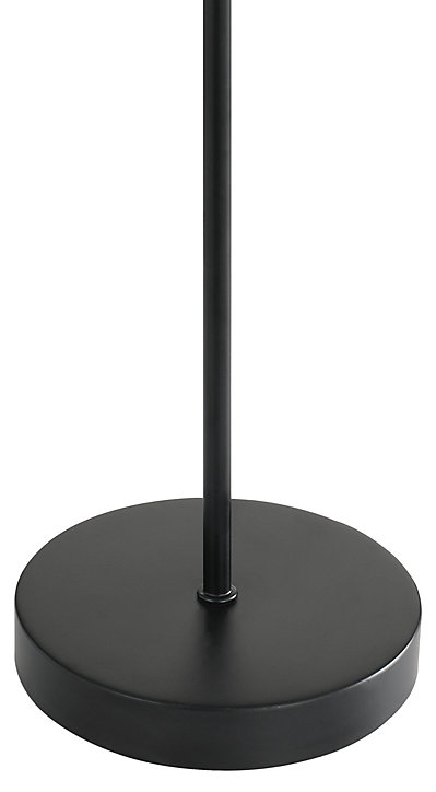 Lampe de table Songor E14 28W ⌀24xH.42cm noir GoodHome