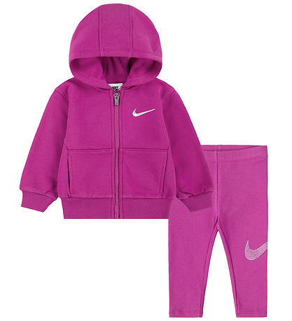 Nike S?t - Cardigan/Leggings - Hot Fuchsia