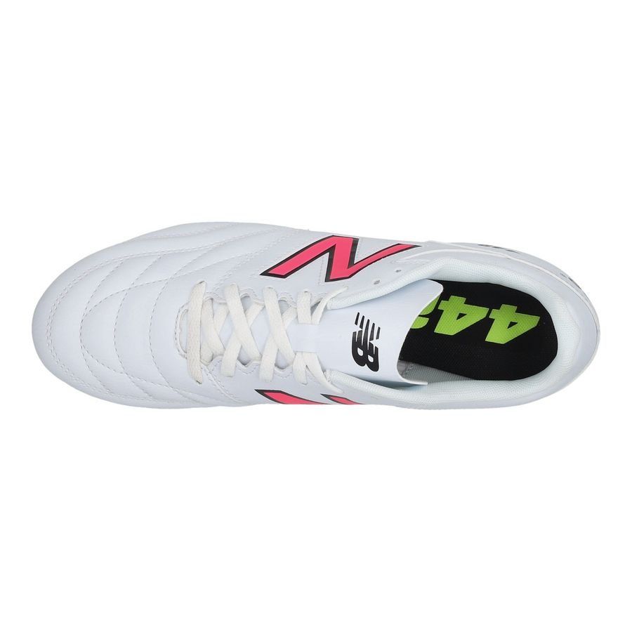 New Balance 442 2.0 Academy FG - Blanc/Violet/Jaune Fluo