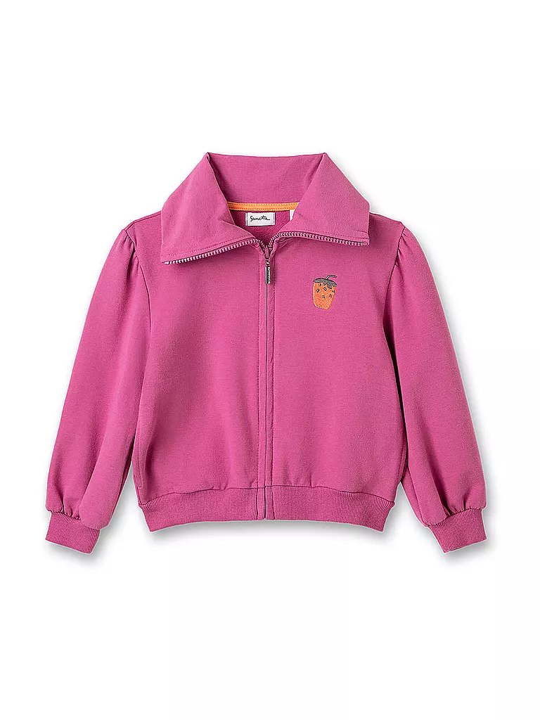 SANETTA Mädchen Sweatjacke pink