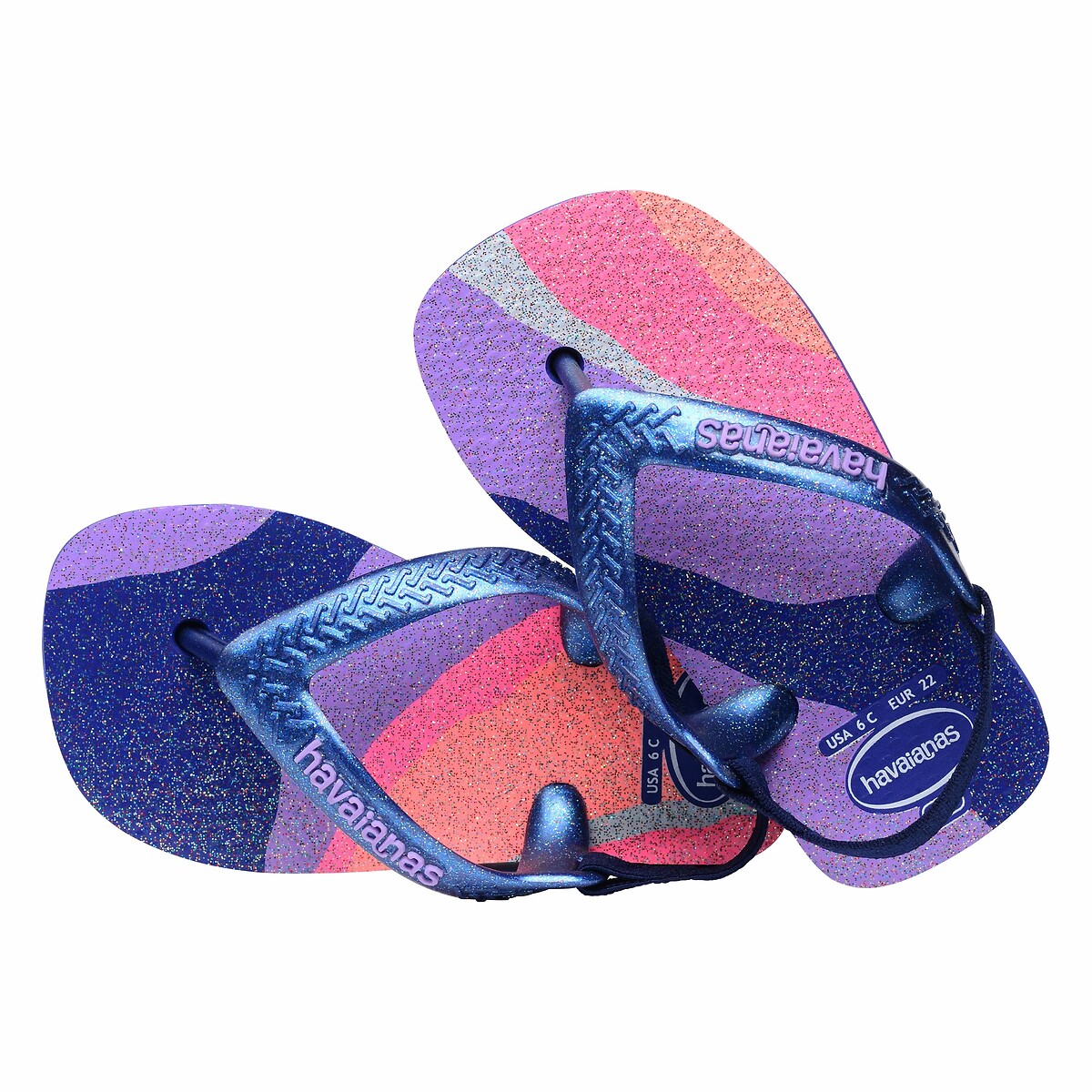 HAVAIANAS<br>Sandálias com biqueira Baby Palette Glow