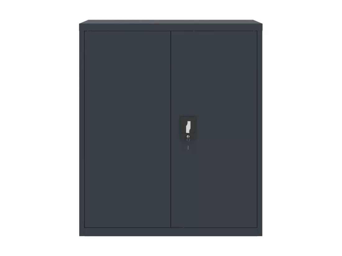Classeur anthracite 90x40x105 cm acier