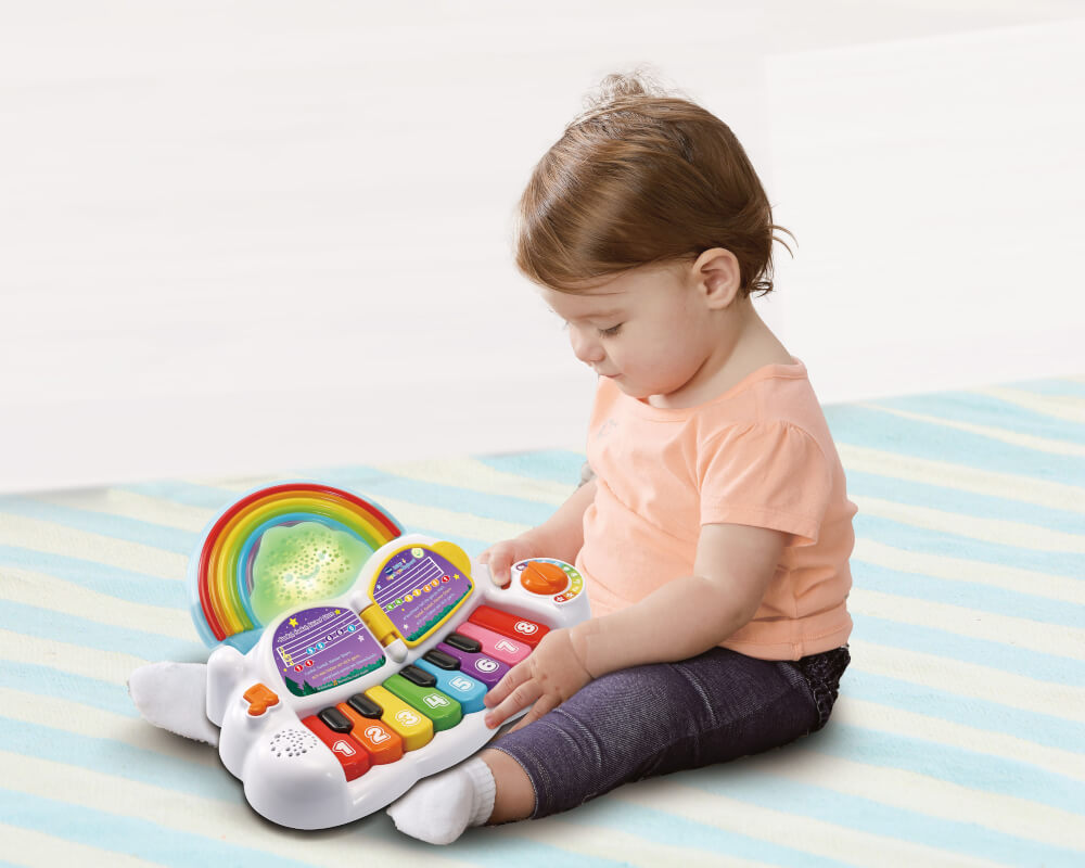 Babys Regenbogen-Keyboard