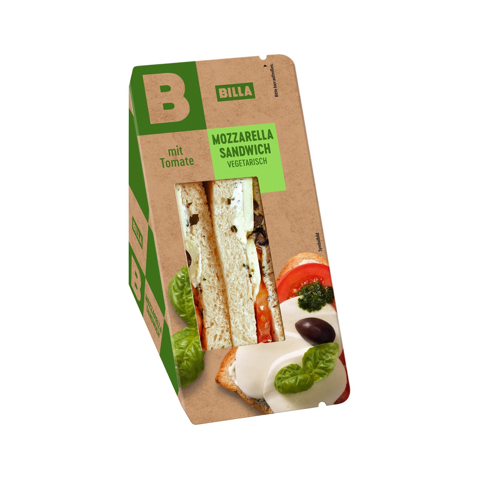 BILLA Mozzarella Sandwich