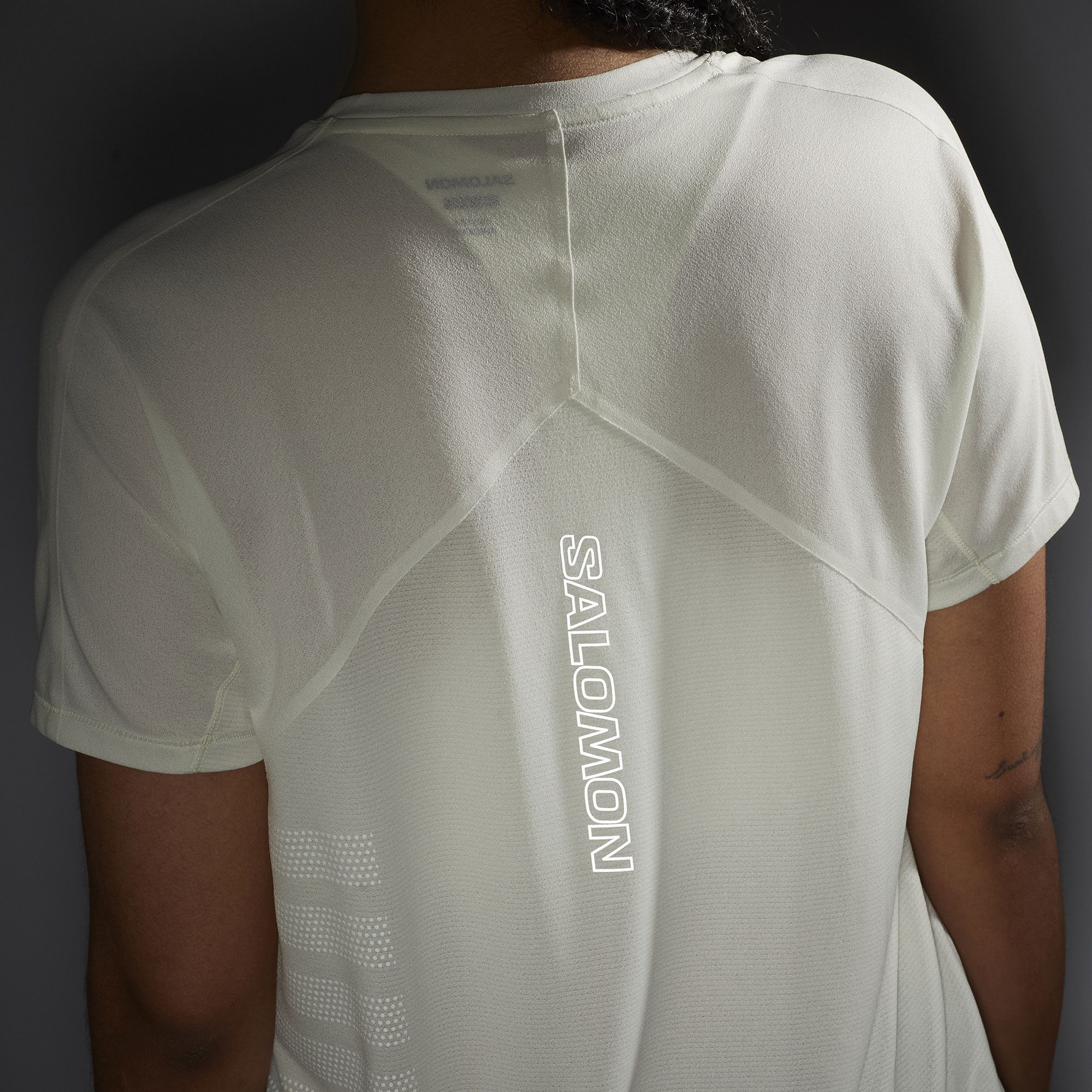 Salomon Sense Aero GFX T-Shirt Damen icicle