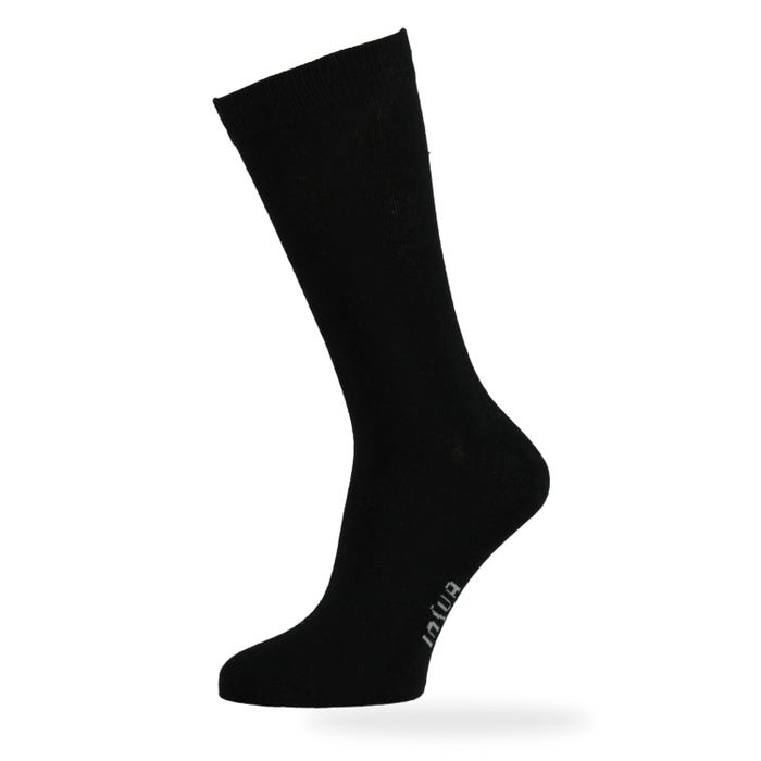 inSua-2-pack katoenen effen sokken