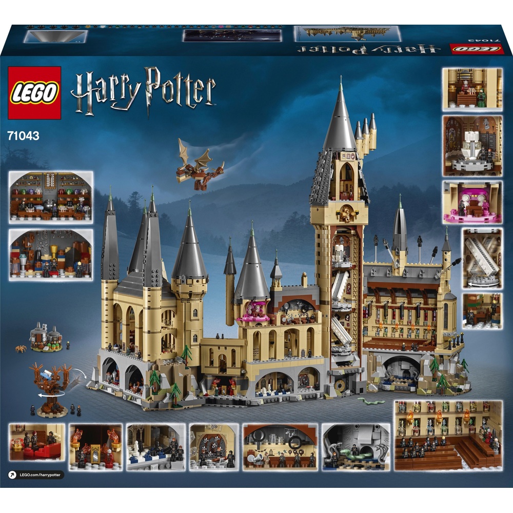 LEGO Harry Potter 71043 Schloss Hogwarts Spielzeug für Teenager und Erwachsene