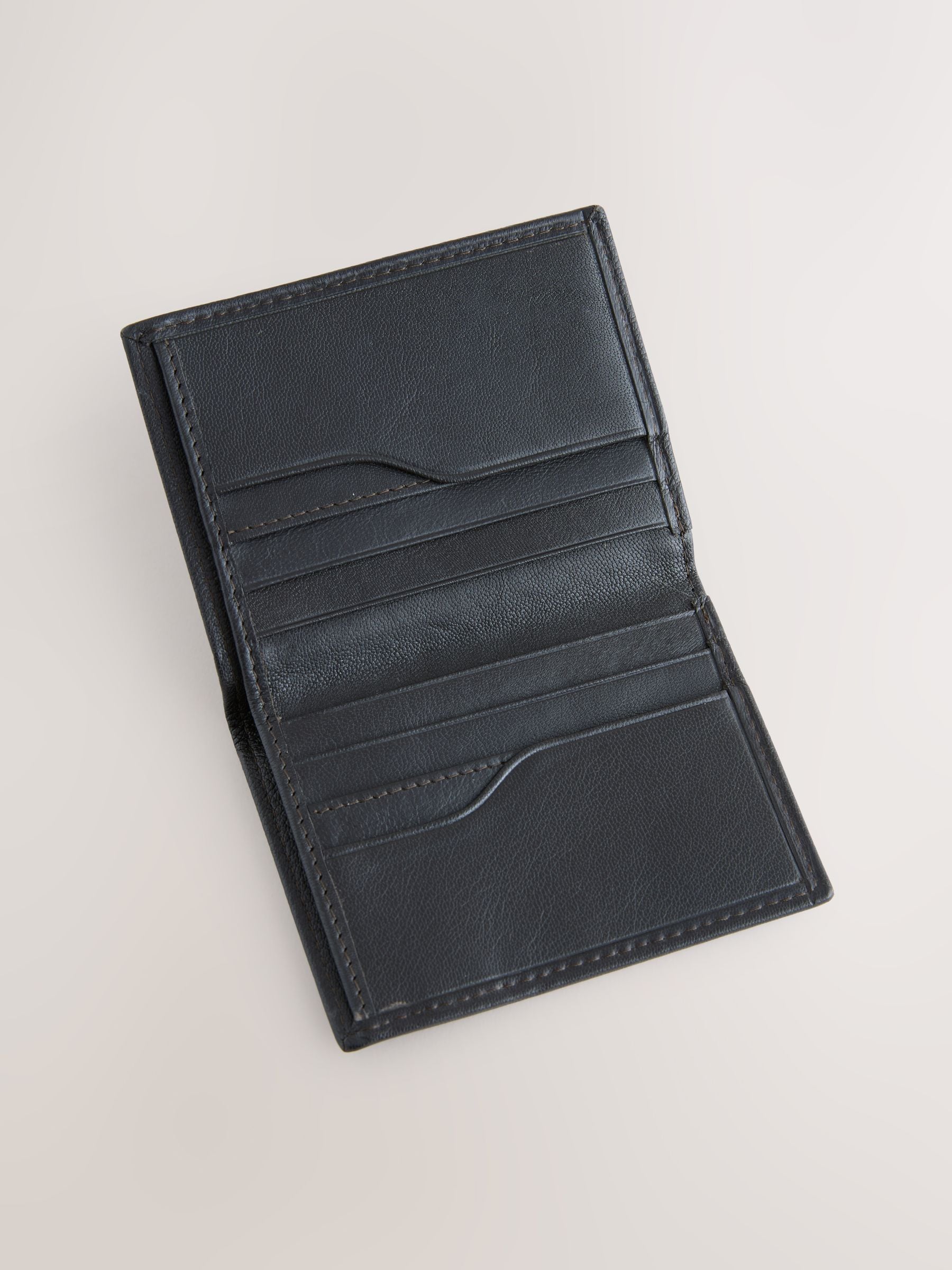 Chocoladebruin - Mini Bifold Cardholder Wallet