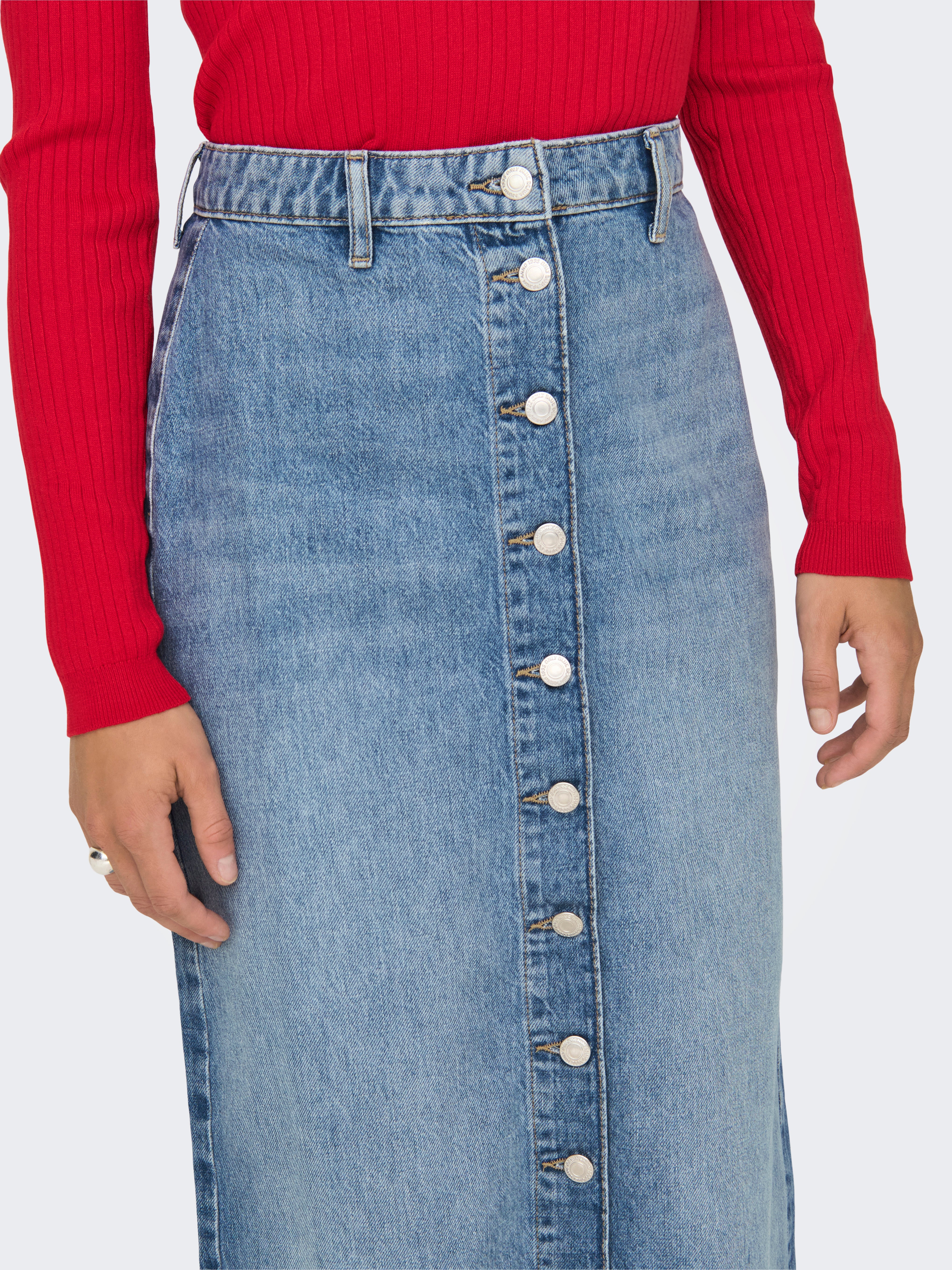 ONLCECE Jeansrock Medium Blue Denim