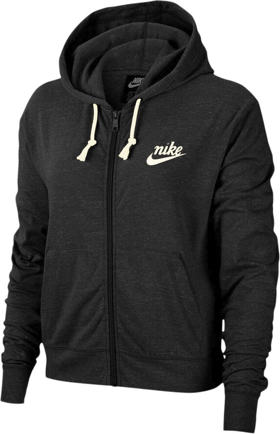 Nike Sportswear Gym Vintage Full-Zip Hættetrøje Sort