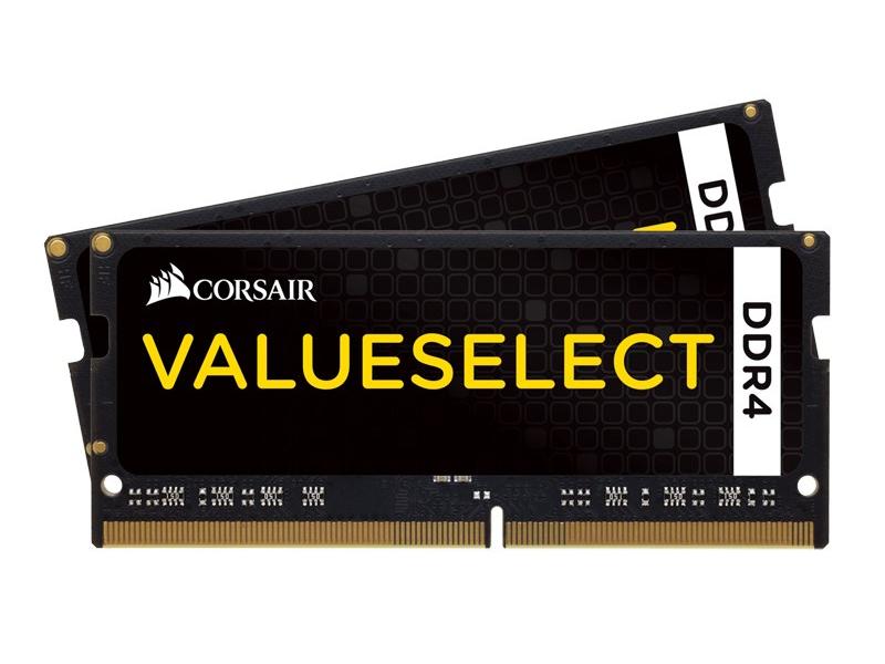Corsair SO-DDR4-RAM ValueSelect 2133 MHz 2x 8 GB 16 GB DDR4-RAM Kit, 2133 MHz, CL15