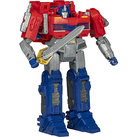 Transformers One Power Flip Optimus Prime figur