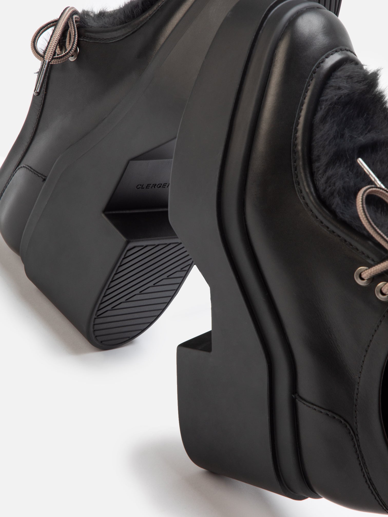 NORTON, black & faux fur