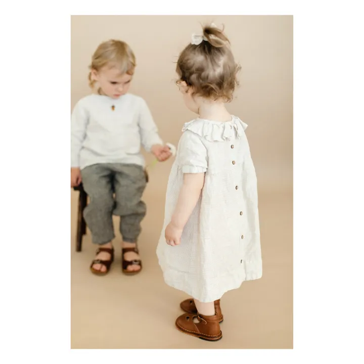 Pèpè Two Con Me - Sandales Boucles | Gris