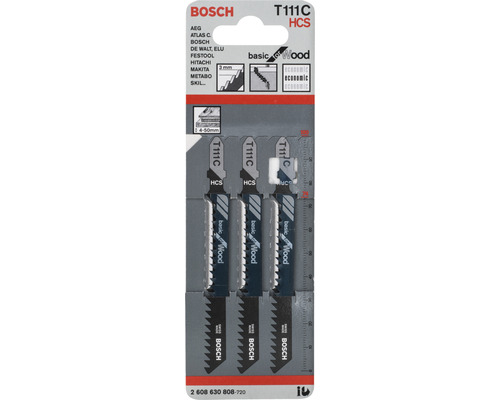 Decoupeerzaagblad Bosch T 111 C, 3-pack